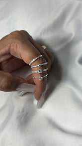 Aliança de Prata 925 – 4mm Abaulada com Coração Vazado + BRINDE