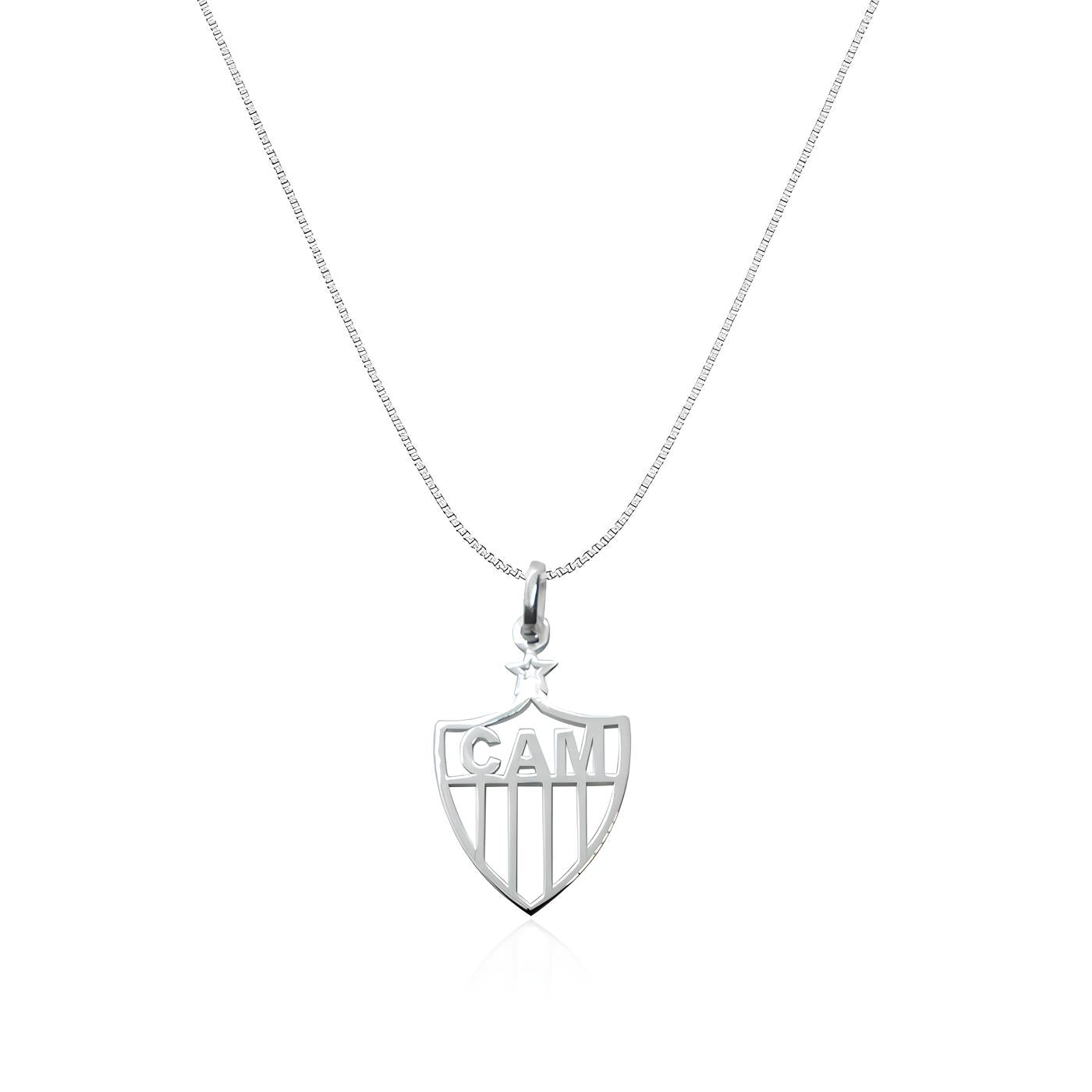 Colar atlético mineiro vazado