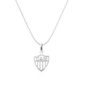 Colar atlético mineiro vazado